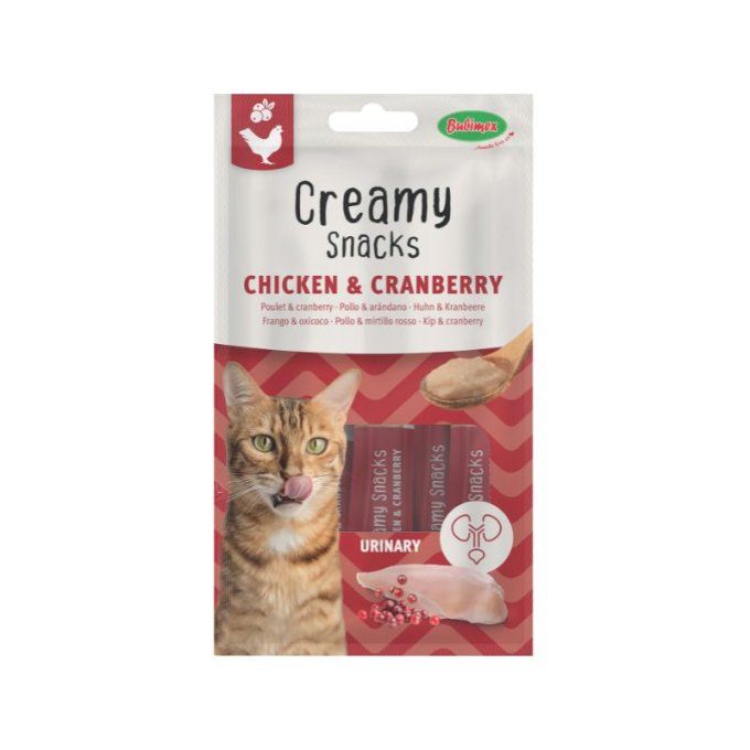 CREAMY SNACK URINARY / POULET - CRANBERRY